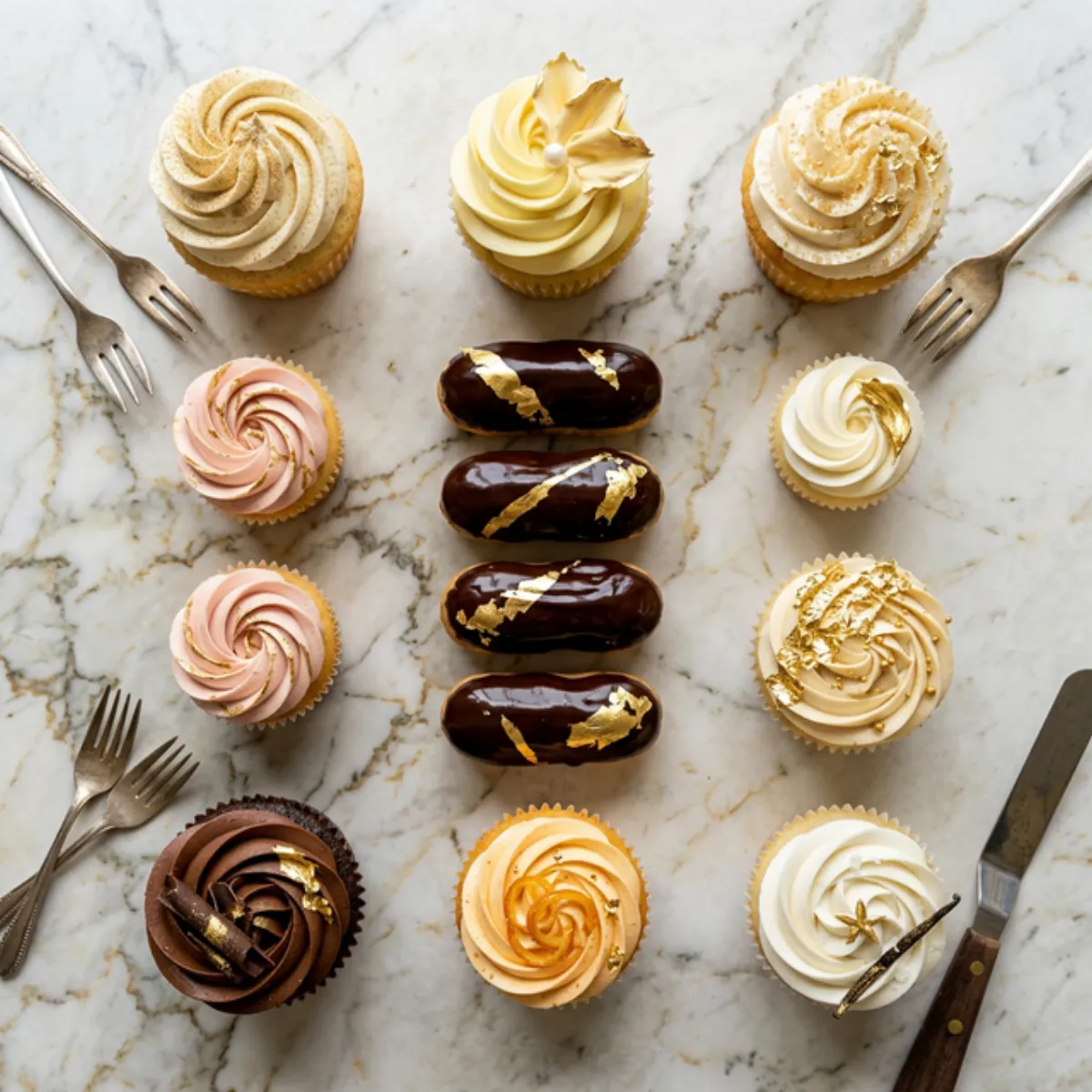Colourful cupcakes for kids